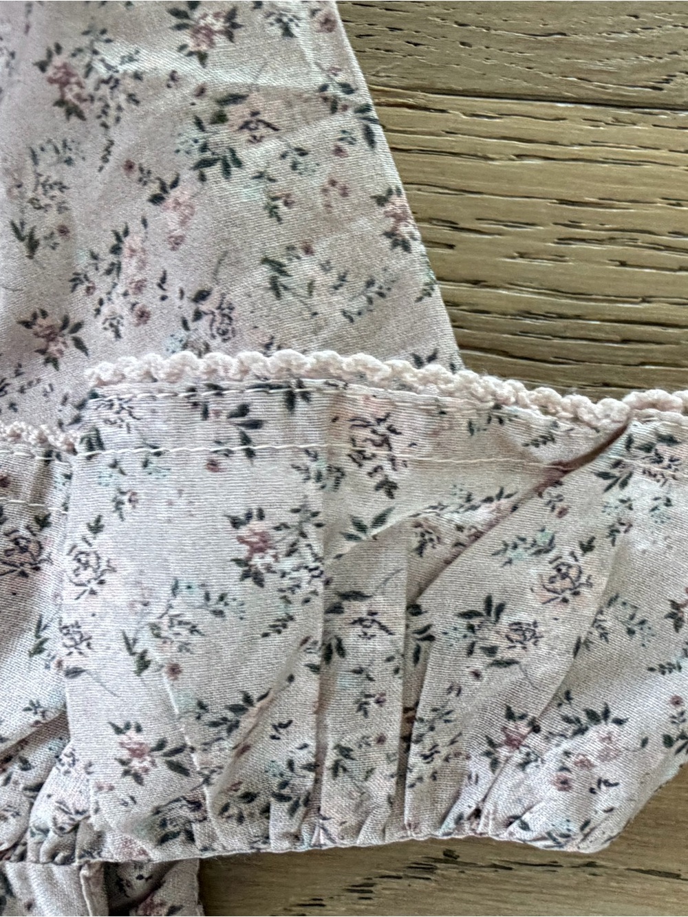 Jamie Kay Girls' Pink Floral Ruffle Dress size 4Y - Picture 2 of 4